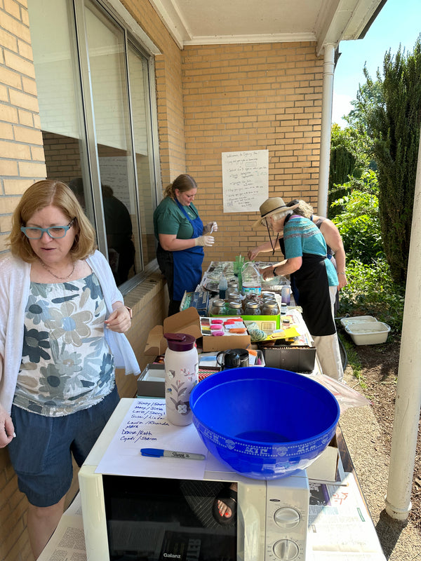 FFW Retreat Dyeing w/AnneMarie Saturday