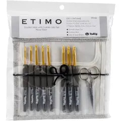 Etimo Crochet Hook Set with Cushion Grip